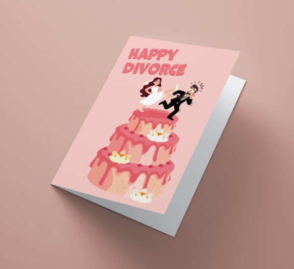 Happy Divorce Taart